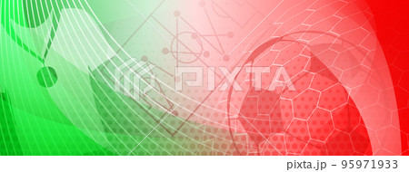 Abstract background on a football theme 95971933