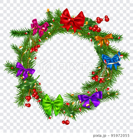 Festive door Christmas wreath Festive door Christmas wreath 95972055