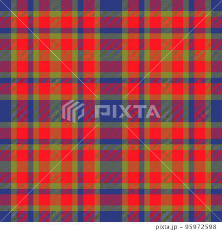 Texture seamless background. Vector textile fabric. Pattern plaid tartan check. 95972598