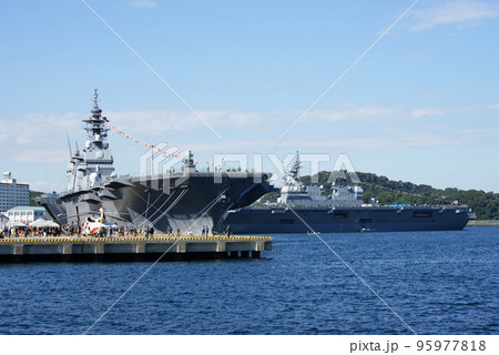 「国際観艦式2022」 護衛艦いずも・護衛艦ひゅうが  95977818