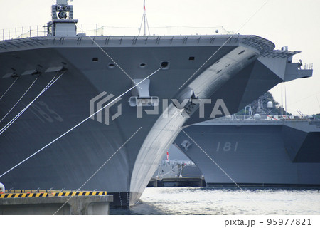 「国際観艦式2022」 護衛艦いずも・護衛艦ひゅうが  95977821