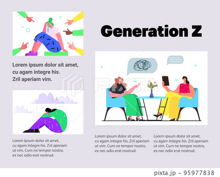 solving psychological problem in woman brain psychotherapy session treatment of stress addictions and mental problems generation z 95977838