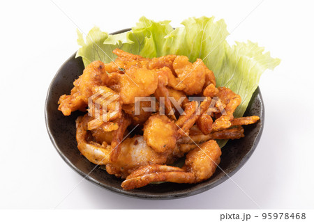 平爪ガニの唐揚げ 平爪ガニの唐揚げ 95978468