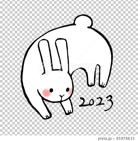 新版 夜型うさぎ様専用 手描きイラスト リクエスト アート・写真