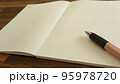 ノートとペン 95978720