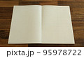 白紙のノート 95978722