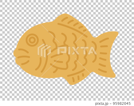 たい焼きのイラスト 95982045
