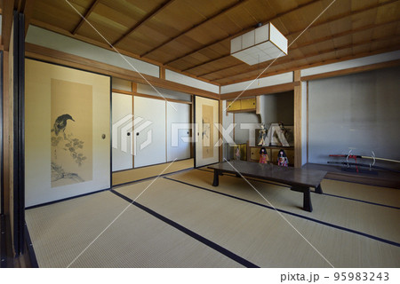 国登録有形文化財 旧来住家住宅 内部(兵庫県西脇市西脇) 国登録有形文化財 旧来住家住宅 内部(兵庫県西脇市西脇) 95983243