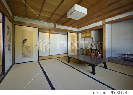 国登録有形文化財 旧来住家住宅 内部(兵庫県西脇市西脇) 国登録有形文化財 旧来住家住宅 内部(兵庫県西脇市西脇) 95983249