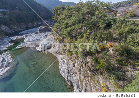 中岩の松と吉野川 95986231