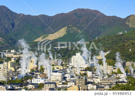 別府鉄輪の湯けむり 別府鉄輪の湯けむり 95986952