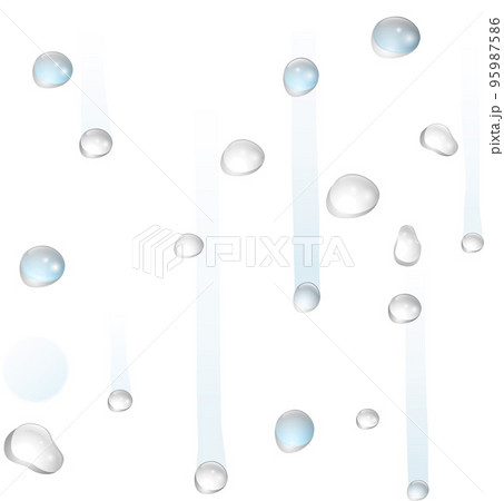 Rain Drops Drops Drips Water Droplets Background Rain Drops Drops Drips Water Droplets Background 95987586