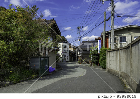 東城の町並み　街道東城路　広島県庄原市 95988019