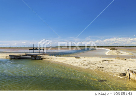 Salin de Giraud in Camargue region, Provence, France Salin de Giraud in Camargue region, Provence, France 95989242