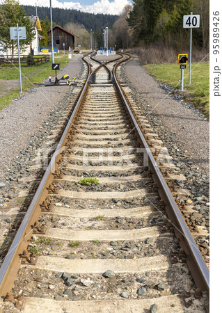 railway station in Adrspach, Czech Republic 95989426