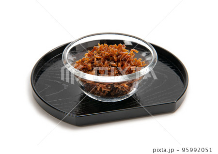 和食の小魚料理、ちりめん山椒 95992051