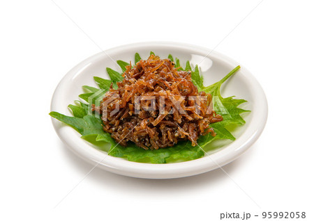 和食の小魚料理、ちりめん山椒 95992058