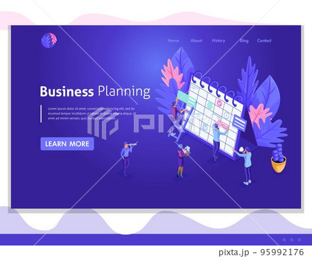 Isometric design User interface, Web design, landing page. The concept of the work of isometric people, drawing up a business plan, planning Isometric design User interface, Web design, landing page. The concept of the work of isometric people, drawing up a business plan, planning 95992176