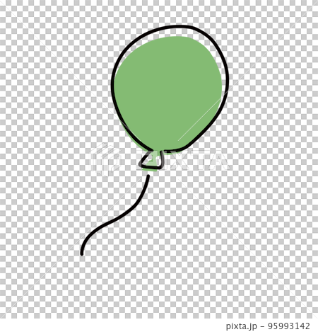 氣球的簡單矢量圖解 95993142