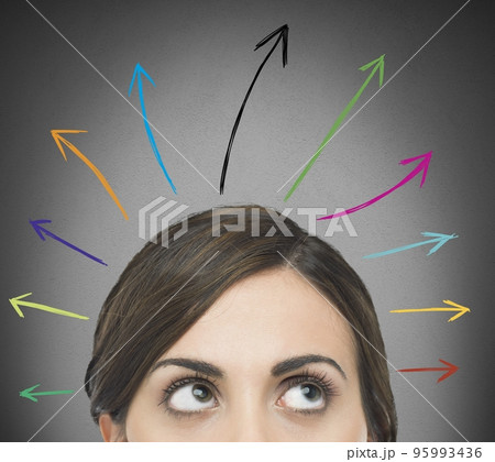 Confused businesswoman 95993436