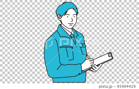 工人檢查設備 95994429