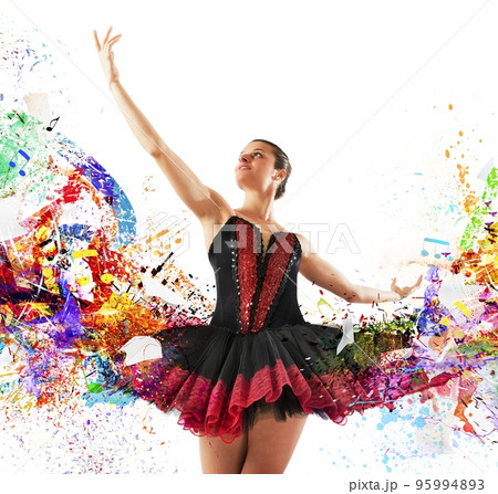 Colours classical dancer 95994893