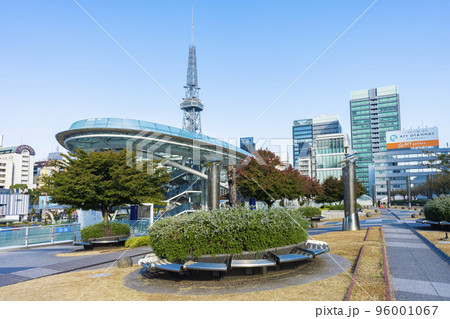 名古屋のオアシス21と中部電力 MIRAI TOWER 名古屋のオアシス21と中部電力 MIRAI TOWER 96001067