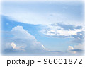 入道雲（イラスト風） 96001872