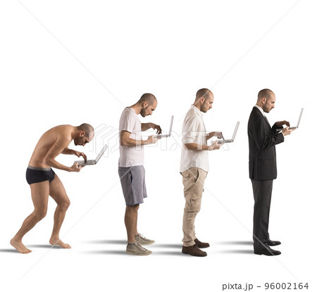 Successful man evolution 96002164