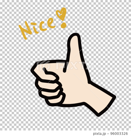 Thumbs up sign stock vector. Illustration of thumbs, positivity - 8413541