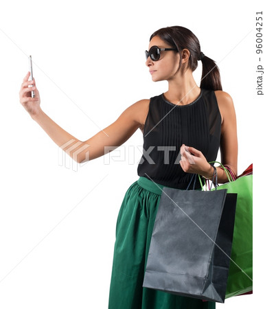 Shopping selfie 96004251