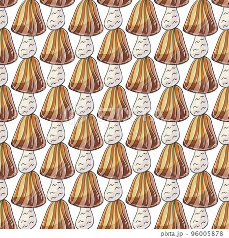 Autumn mood. Illustration in hand draw style. Seamless pattern 96005878