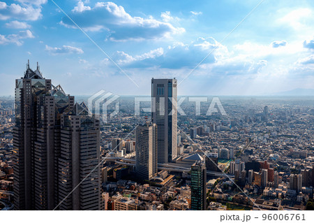 Skyscrapers in Shinjuku, Tokyo, Japan 96006761