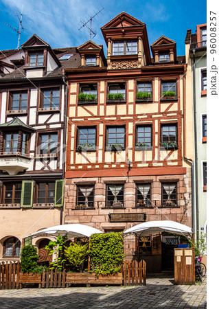 View of the historical center of Nuremberg. Middle Franconia, Bavaria, Germany 96008257