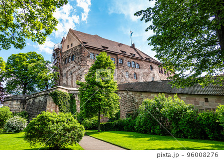 Imperial Castle, Kaiserburg at Nuremberg, Middle Franconia, Bavaria, Germany 96008276