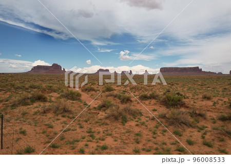 Monument valley Arizona from the air Monument valley Arizona from the air 96008533
