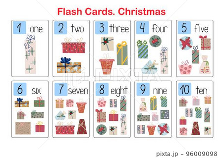 Christmas gifts flash cards topical number and vocabulary learning printable, educational English worksheet for kids, nursery, kindergarten, pre-school or leisure activity, teachers resources, games Christmas gifts flash cards topical number and vocabulary learning printable, educational English worksheet for kids, nursery, kindergarten, pre-school or leisure activity, teachers resources, games 96009098