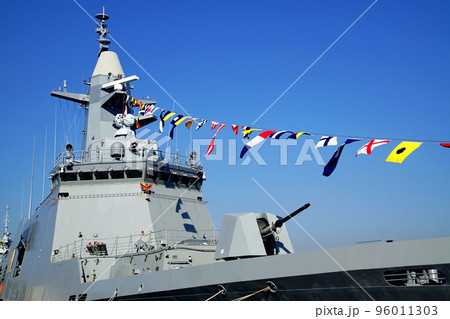 タイ海軍 巡洋艦 プミポンアドウンヤデート FFG-471 Thai Navy 神奈川県 横須賀  96011303