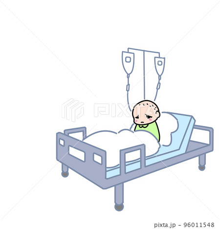 child in hospital clip art