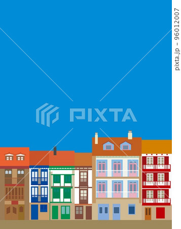 オンダリビア　hondarribia　フエンテラビーア　fuenterrabia　アルマ広場　バスク 96012007