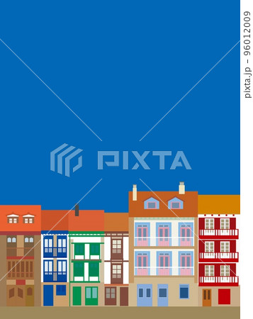 オンダリビア　hondarribia　フエンテラビーア　fuenterrabia　アルマ広場　バスク 96012009