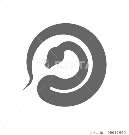 Python logo icon design illustration 96012940