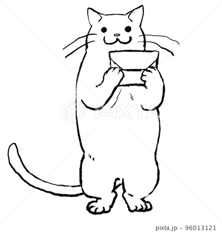 手紙を持つねこさん 手紙を持つねこさん 96013121