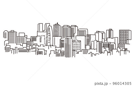 新宿の町並み	 96014305