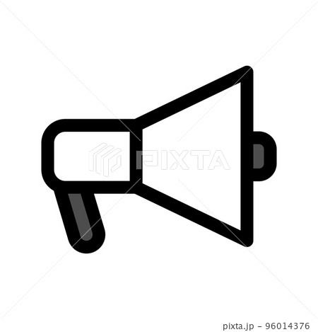 Illustration Vector Graphic of Megaphone Icon Design 96014376