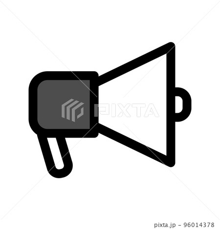Illustration Vector Graphic of Megaphone Icon Design 96014378