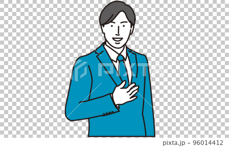 信頼されるビジネスマン	 96014412