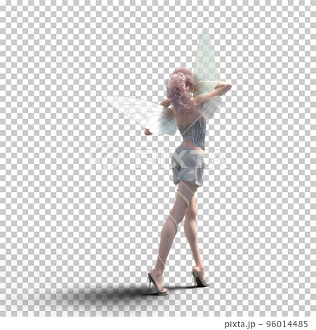 可愛い妖精 perming 3DCGイラスト素材 可愛い妖精 perming 3DCGイラスト素材 96014485