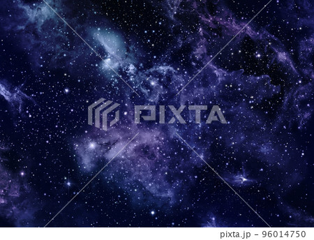 A space of the galaxy ,atmosphere with stars at dark background 96014750
