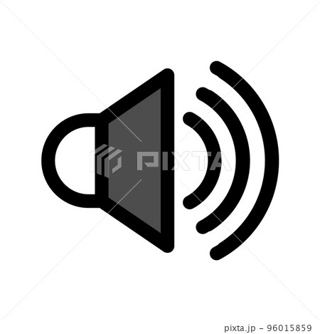 Illustration Vector Graphic of Sound Icon 96015859